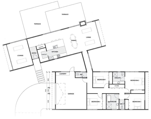 Binser floor plan
